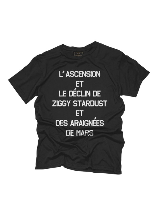 Original Retro Brand Tops - Original Retro Brand David Bowie Ziggy Stardust Black Label Tee